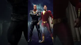 Shazam vs Black Adam #marvel #dc #shorts