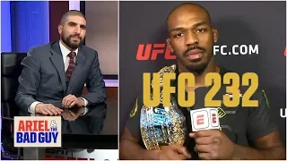 Jon Jones talks UFC 232 win, Daniel Cormer, spurns Chael Sonnen | Ariel & The Bad Guy