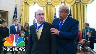 Trump Awards Medal Of Freedom To Dan Gable | NBC News NOW