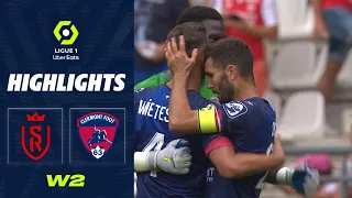 STADE DE REIMS - CLERMONT FOOT 63 (2 - 4) - Highlights - (SdR - CF63) / 2022-2023