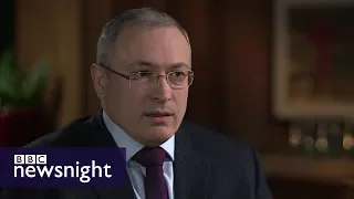 Is Putin a puppet? Interview with Mikhail Khodorkovsky - BBC Newsnight