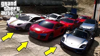 Реальная Жизнь в GTA 5 - НАШЕЛ ЗАБРОШЕННЫЙ АВТОСАЛОН СУПЕР-КАРОВ !!! ПОРШЕ, ФЕРРАРИ НА 1.000.000$ 🔥