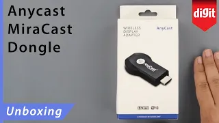 Anycast MiraCast Dongle Unboxing