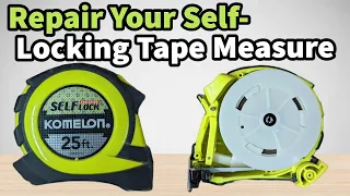 How To Fix Komelon Self-Locking Tape Measures