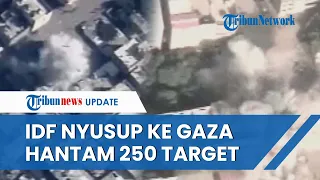 Di Tengah Tank Israel Menyusup ke Jalur Gaza, IDF Klaim Hantam 250 Fasilitas Hamas