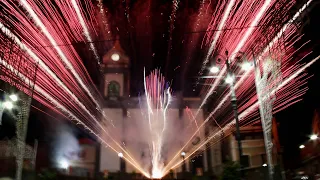 Pedara 26 Maggio 2024 Rientro Processione Sant'Antonio Abate e Spettacolo Pirotecnico Ditta FA SI MA