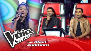 Vihangi Prarthana - Pruthugeesi Apita (පෘතුගීසි අපිට) | Blind Auditions | The Voice Sri Lanka