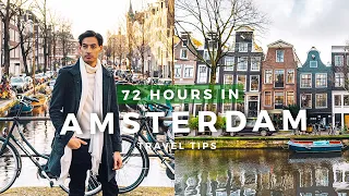 AMSTERDAM top things to do, see, and eat in 3 days travel 2023