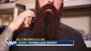 Study shows women love men with beards