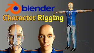 Blender 3.0 Tutorial | Human Meta Rig | Including Face Rigging