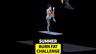 BURN FAT | STANDING SUMMER WORKOUT CHALLENGE  #workout4d