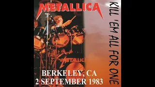 Metallica  -1983.09.02-  Berkley, CA, USA