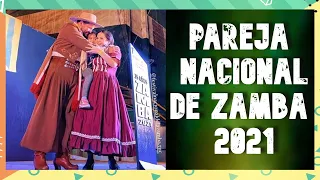 PAREJA NACIONAL DE ZAMBA 2021 - GABRIELA AGUILAR Y DANIEL GARCIA