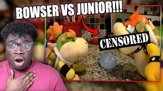 BOWSER BEATS UP BOWSER JR! | SML Movie: Bowser Junior's Doll Reaction!