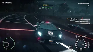 NFS Rivals - Spike strip play on stolen police car