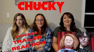 SHOTS AND TRAILERS! (CHUCKY TV SERIES TRAILER REACTION)