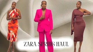 NEW IN ZARA TRY ON HAUL SPRING | FATIMLUXE