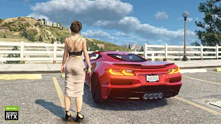 GTA 6 Graphics almost like a MOVIE!? NEXT-GEN GEFORCE RTX™3090 Ti & i9-12900k [GTA 5 PC Mods]