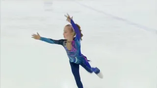 Polina Shcheglova(2010) , 2018.11.23 The Crystal rink 15th anniversary