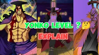 Seven Yonko Level Characters In One Piece