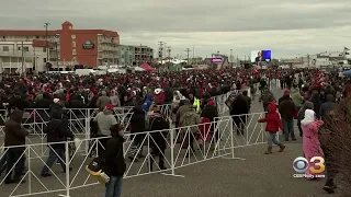 Thousands Of Trump Supporters Descend Upon Wildwood For President's Rally