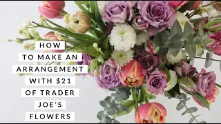 Trader Joe's Flower Arranging For $21