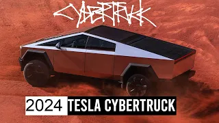 2024 Tesla Cybertruck First Look Review Trims Specs Price Interior Exterior Design 845-Hp Cyberbeast