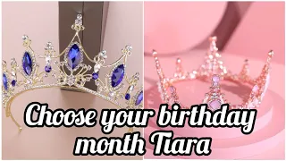 Choose your birthday month tiara 💕 || 𝑺𝒖𝒃𝒔𝒄𝒓𝒊𝒃𝒆 𝒇𝒐𝒓 𝒎𝒐𝒓𝒆.. || 🥰💖 || #shorts #subscribe ❤