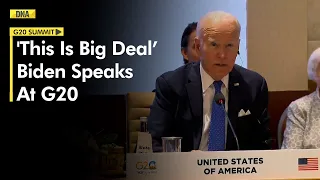 “This is real big deal”: Biden as India-Middle East-Europe connectivity corridor announced at G20