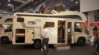 Mid range Italian overcab motorhome  Laika Kosmo F261 2021 model.