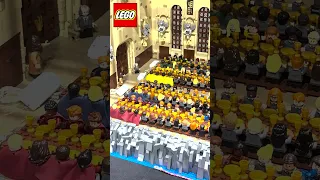 LEGO Minifigure Scale GREAT HALL!