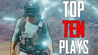 PUBG Top 10 Plays | Insane Game Ending Moments!