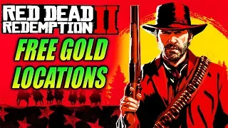 Red Dead Redemption 2 - SECRET HIDDEN GOLD JEWELRY BAGS LOCATION