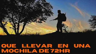 QUE DEBO LLEVAR EN UNA MOCHILA DE EMERGENCIA PARA 72hr Revisión de la RUSH 72HR 2.0 de 5.11 Tactical