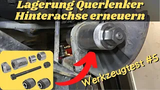 Dieses Werkzeug ist Gold wert! Lager vom Querlenker an Hinterachse erneuern | MB Youngtimer Parts