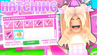 I Hatched My GOLDEN EGG In Adopt Me After 500+ Days!! Roblox!