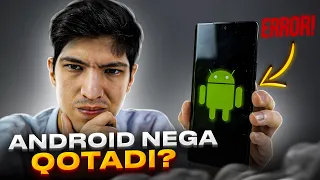 Nega Android qotadi? | @TemurKhatamov