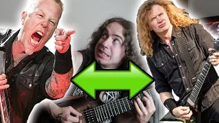 Classic METALLICA And MEGADETH Songs With The RIFFS SWAPPED