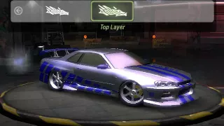 How to make Nissan Skyline from 2Fast2Furious in NFS Underground 2