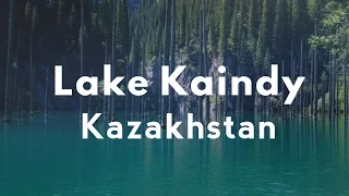 Затонувший лес озера Каинды(Lake Kaindy), Казахстан
