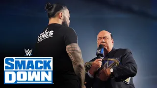 Heyman tells Lesnar why Reigns will win at WWE Crown Jewel: SmackDown, Oct. 8, 2021