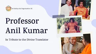 In Tribute to The Divine Translator | Prof Anil Kumar