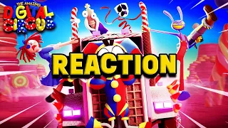 REACTION auf die 2. Folge! - Der Unglaubliche Digitale Zirkus [Deutsch]