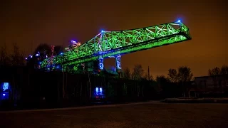 Landschaftspark Duisburg- Nord bei Nacht