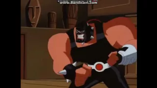 Superman (Disguised As Batman) Vs Bane (Superman The Animated Series)