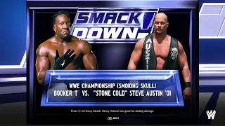 "🔥 WWE 2K24 FULL MATCH —  Booker T vs Stone Cold  —  WWE  Title Match!"