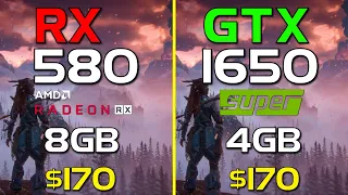 RX 580 vs. GTX 1650 Super | Test with Latest Drivers