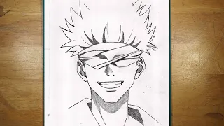 How to Draw GOJO SATORU | Gojo Drawing - Easy to Draw