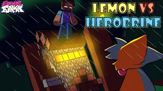 FNF: Lemon VS Herobrine // One-Shot mod [Botplay] █ Friday Night Funkin' █