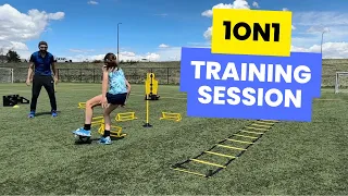 Mastering Soccer Skills: Intense 1v1 Training - Shooting & Passing Drills!